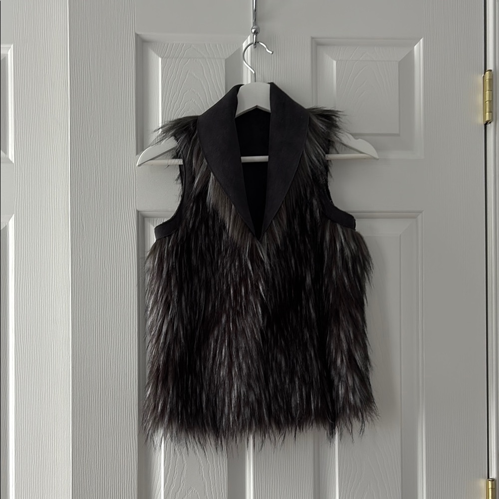 Reversible Faux Fur Vest